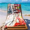 Quintessential Quintuplets2 Beach Towel Super Soft Microfiber Quickdry Fabric Comfortable Lightweight Perfect for Traveling Yoga Camping and Swimming