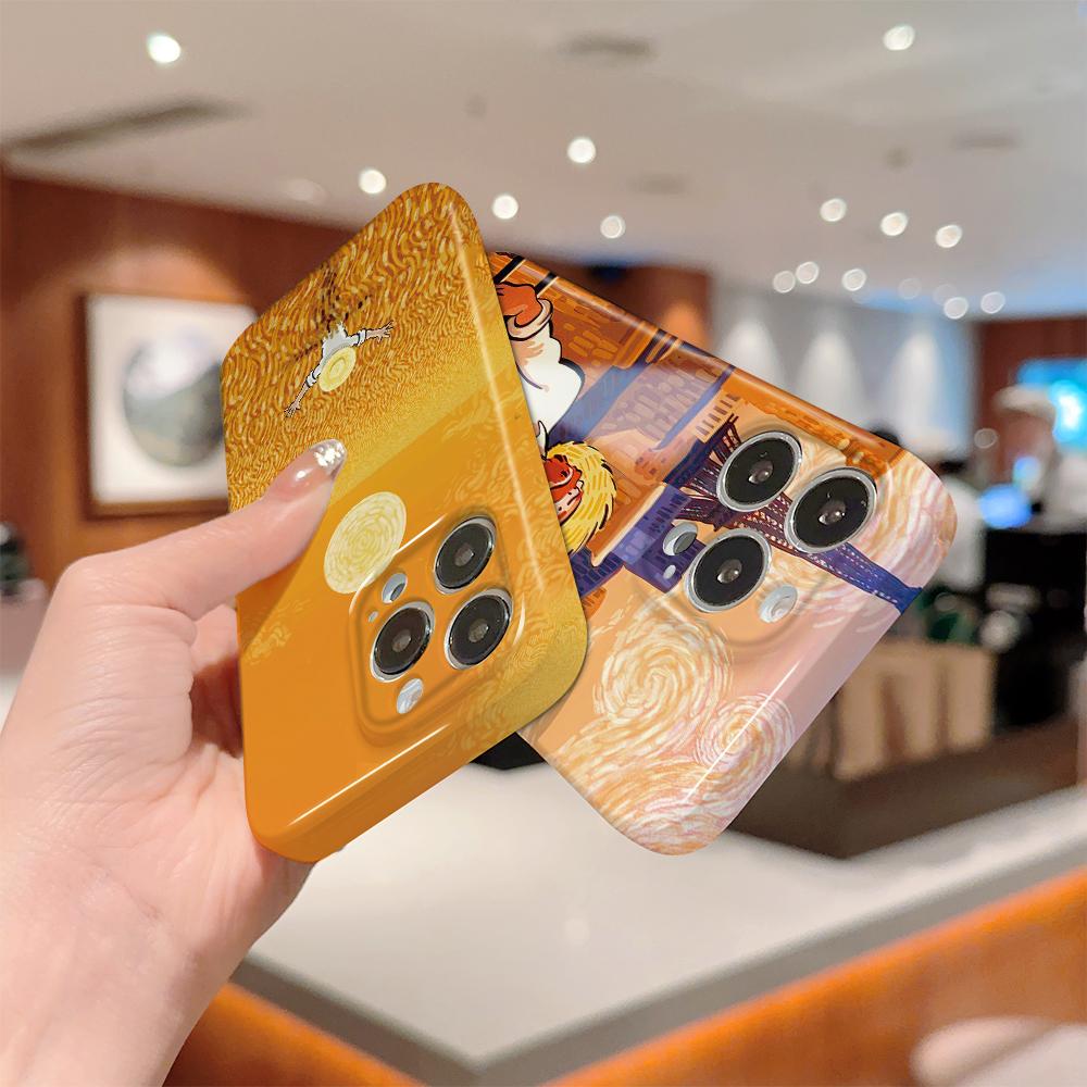 All-inclusive Film Phone Case Cartoon Fashion Design Hard Shell Full Cover Camera Shockproof Protection Case for OPPO Realme OnePlus Infinix Tecno