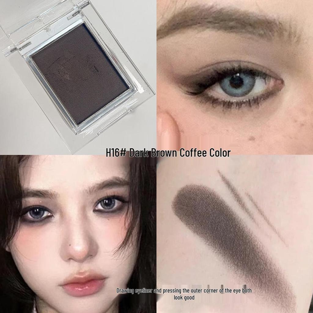 Herorange Matte Single Eyeshadow: Multi-use Palette for Base, Under-eye Highlight, Eyeliner, Contour, and Daily Natural Look.