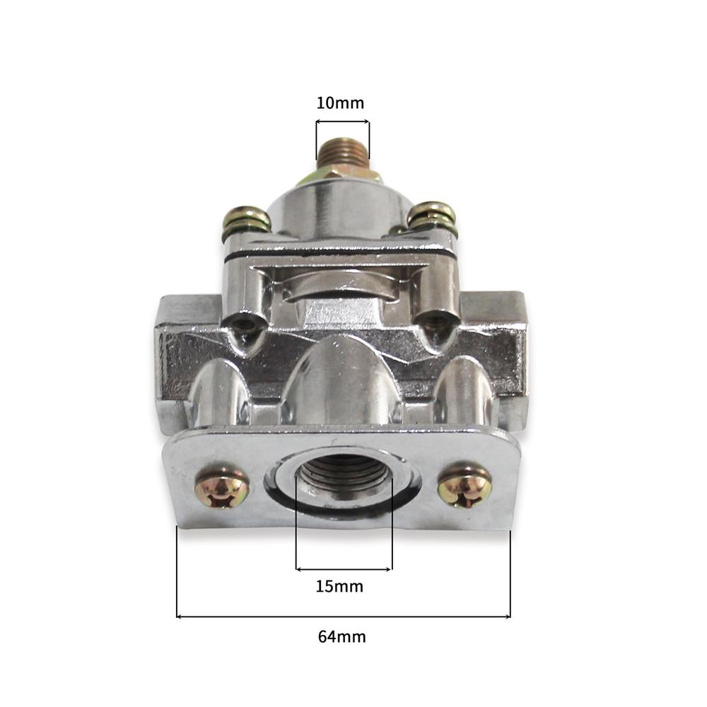 Adjustable Fuel Pressure Regulator For Holley 12-803 4.5-9 PSI 3/8 Inch 3/8" NPT
