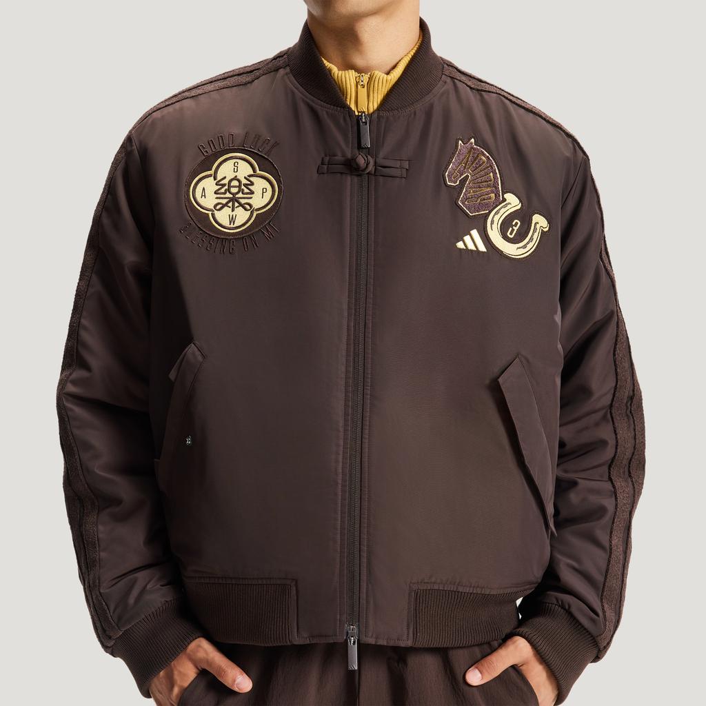 adidas CNY Jackets Men's Stand Collar Moderate Pilot KQ5092