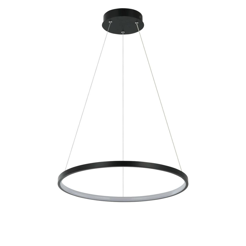 Lampa Wisząca Ring Led Czarny Light Prestige Lp-909/1P S Bk Cct