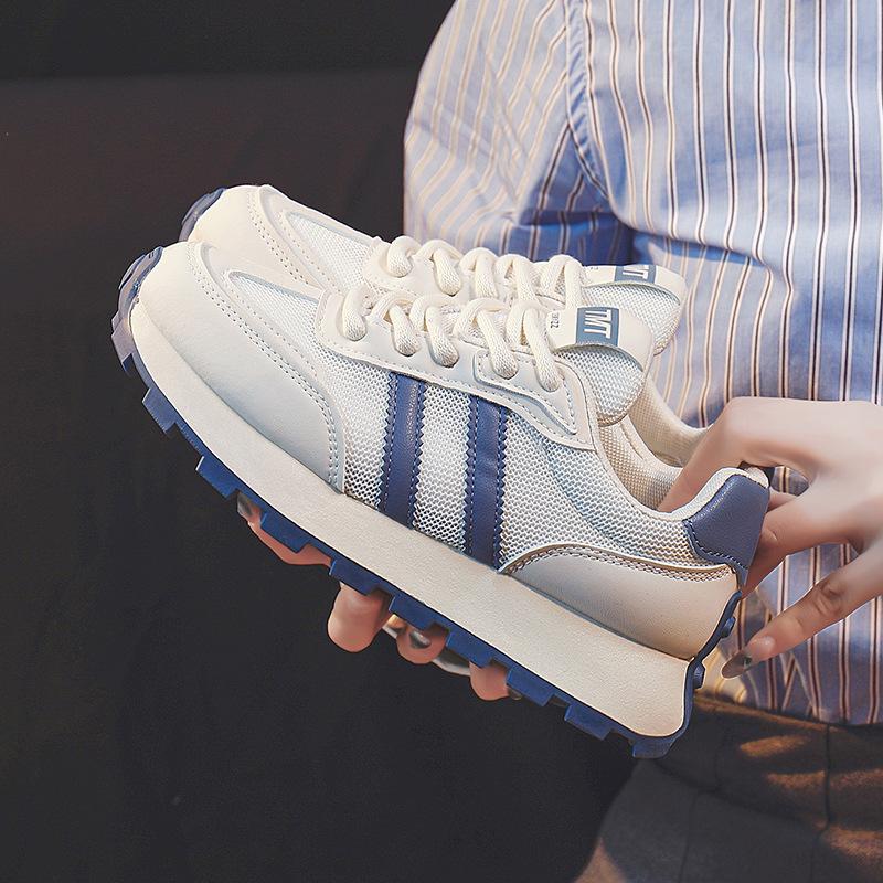 

Летние новые кроссовки на платформе, дышащие, полые, кроссовки Ins Casual Cortez 40