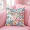 Solid Color Blocking Cushion Cover Comfortable Reversible Pillow Cover Ideal for Car Sofa Bedroom  Beyond