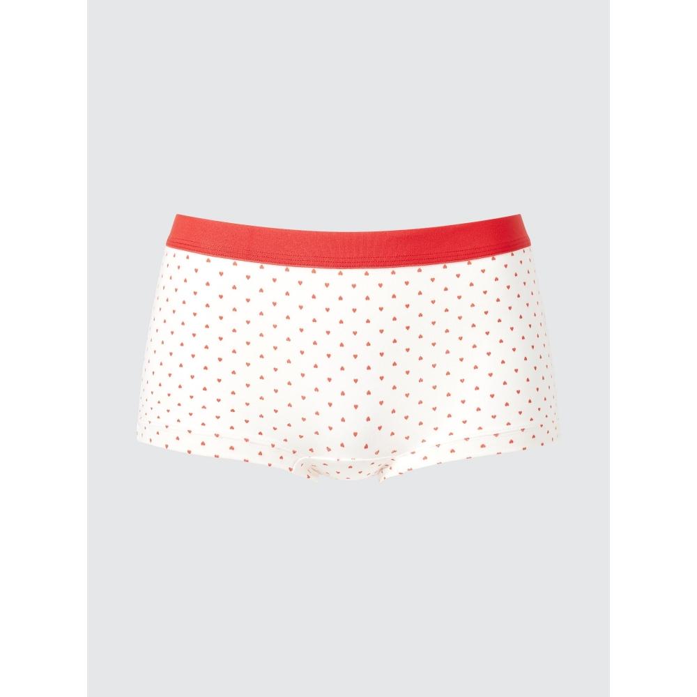 

Uniqlo Шорты Боксеры Сердце 01 OFF WHITE/WOMEN S
