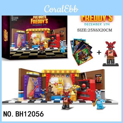 Five Nights At Freddys Toy Building Blocks Scene Set With Mini Figures For Creative Play And Collectible Collection