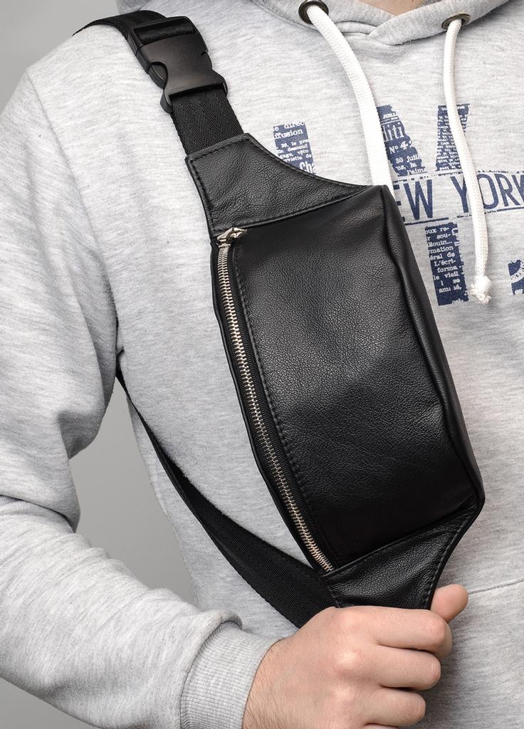 Gürteltasche Bananenleder Sambag Tirso PSS Schwarz (81113001)