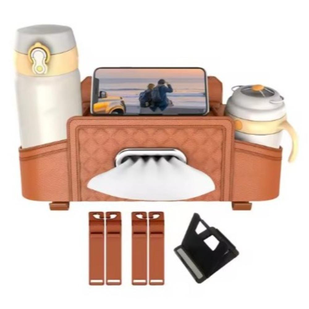 Universal Car Rear Seat Organizer Multifunctional Auto Backseat Tissue Holder  Car Organizer