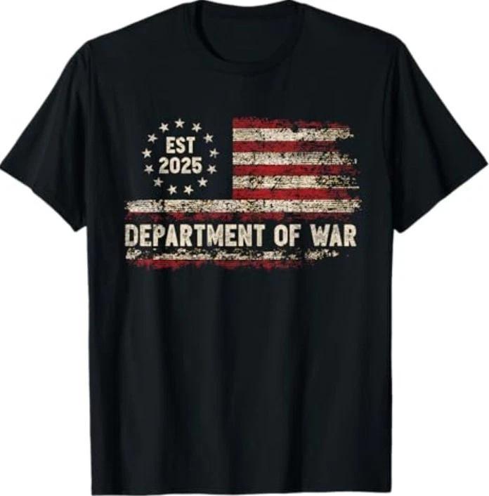 Department of War Established 2025 Re-Established T-Shirt1 S