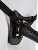 Fetisch Fantasy Gold - Verstellbarer Strap-On mit abnehmbarem goldenem Ringdildo