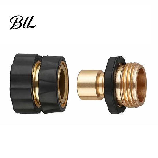 Garden Hose Adapter Set Connector Fittings, Quick Release 3/4 Inch Leakproof Connect Water Adapter, Universal Fittings for Irrigation Easy 1pc