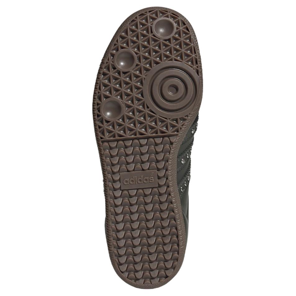 adidas  Samba OG Studded Stripes - Dark Khaki Black Women Sneakers Green Medium-Dark-Khaki Olive-Strata JR8870