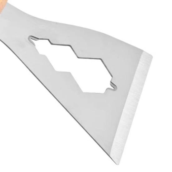 Multi-Function Stainless Steel Scraper Heavy-Duty Putty Knife for Tile Floor Wall Cleaning Rust-Proof Essential Tool for Paint And Adhesive