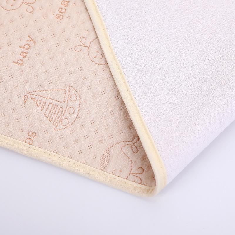 Waterproof Washable Pure Cotton Breathable Large Diaper Bed Pad for Newborns, Children, and Adults