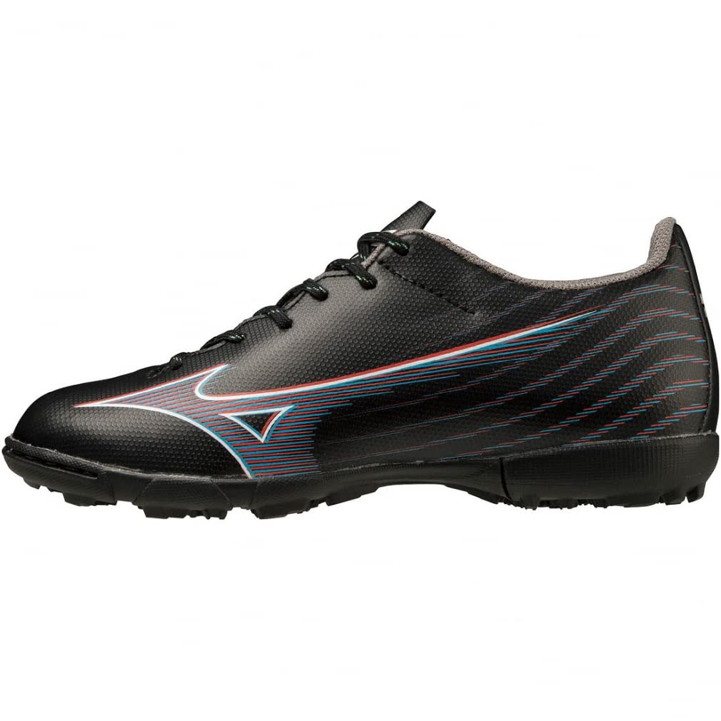 

Mizuno Alpha SELECT Jr AS Soccer Black x Ignition Red x Size 3E Shoes, Lightweight, Men s, Blue, 23.5 cm,