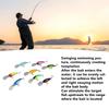 8PCS ABS Swimbaits Lures 10cm 14g Bass Fishing Lures Lifelike Crank Bait  Freshwater Fishing