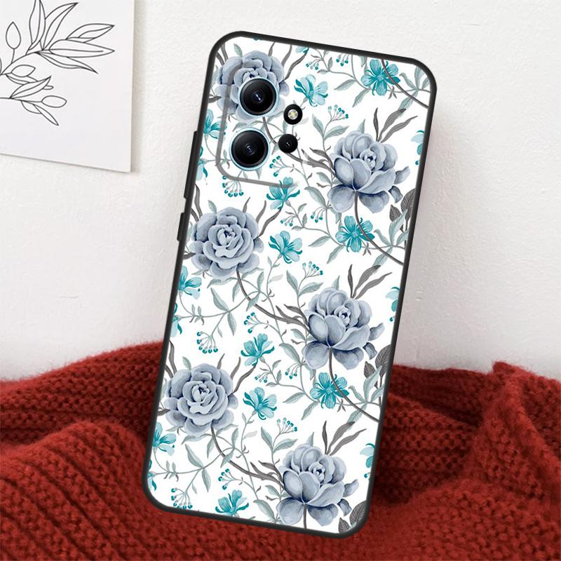 Painting Flowers Nature Leaves Case For Xiaomi Redmi Note 13 10 11 12 14 15 Pro Plus Cover For Redmi 15 15C 14C 10C 12C 13C