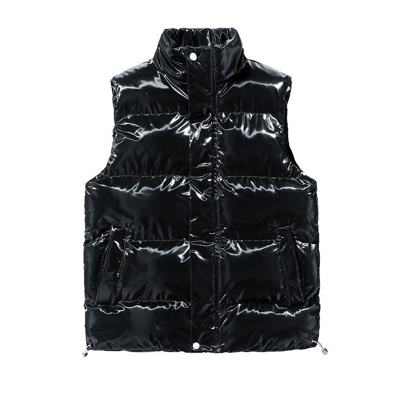 Winter Shiny Cotton Jacket, Men's and Women's Casual Versatile Couple Jacket, Outdoor Sports Jacket