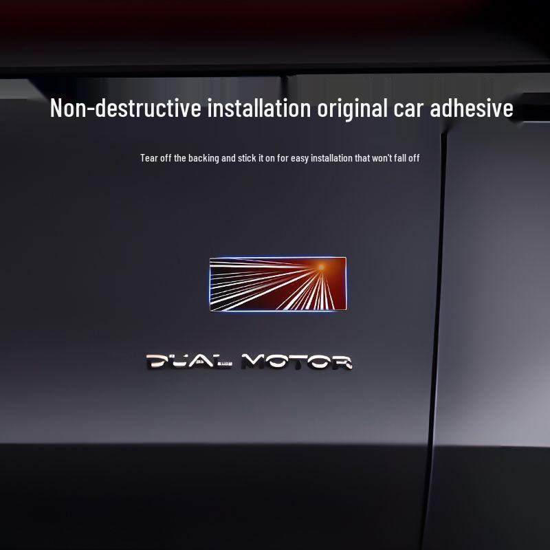 Tesla Model Y/3 Znak na kufr Pryskyřičná Dekorační Nálepka