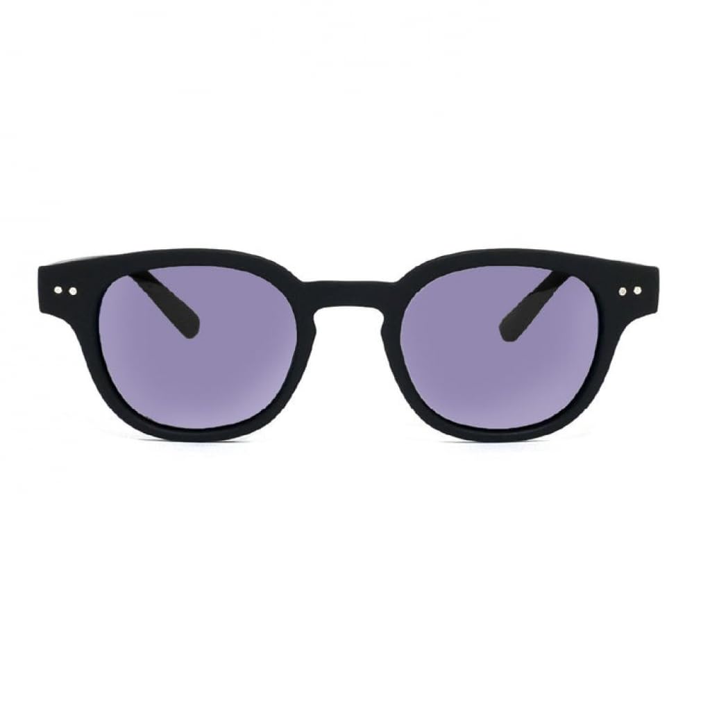 SELECT Vidg00468 Black Matte X Purple Polarized Sunglasses [DANG SHADES]