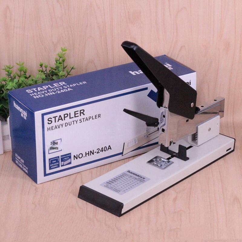Huapuda Heavy-Duty Leather Stapler, 240 Sheets