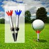 80mm Plastic Step Down Golf Ball Tee Holder Excellent Durability and Stability 2PCS Tall Step Down Tees Unbreakable Golf Tee