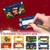 40 Stück Weihnachten Belohnungs-Rubbelkarten Vintage Weihnachtsstempelkarten Mit Rubbelfolien Weihnachts-Grußkarten Neujahrsfeier Geschenke