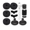 13-Piece Non-Slip Felt Drum Kit Set with Hi-Hat Clutch Accessories