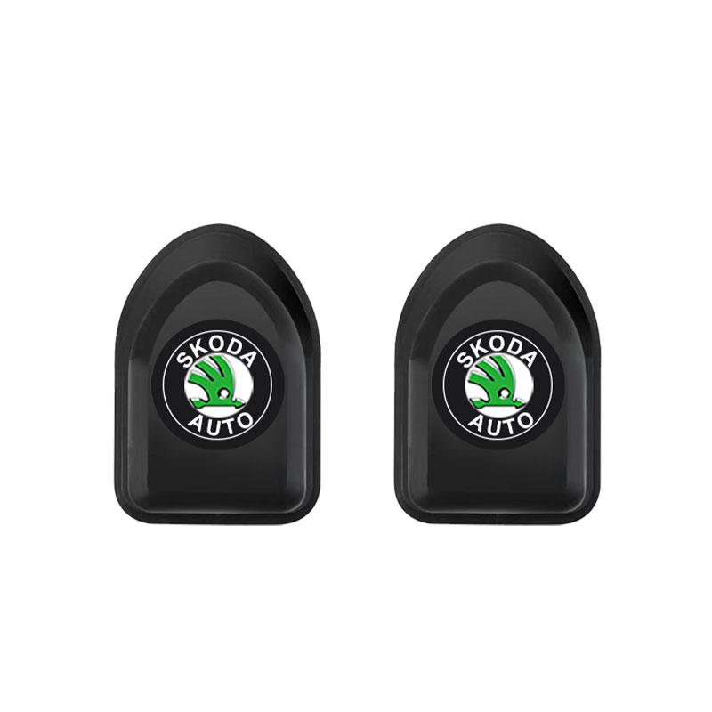 1/2/4PCS Mini Car Hooks USB Cable Headphone Key Storage Hooks Car Accessories for Skoda Octavia Enyaq Rapid Karoq Derivati Fabia Kodiaq Kamiq Superb