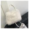 Weiche Flauschige Umhängetasche für Damen - Herbst Winter Schulterhandtasche