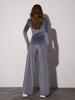 2025 Cross-Border Velvet Casual Set: Long Sleeve Top & High Waist Pants