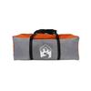Vidaxl Campingzelt, 5-Personen, Grau-Orange, Wasserdicht