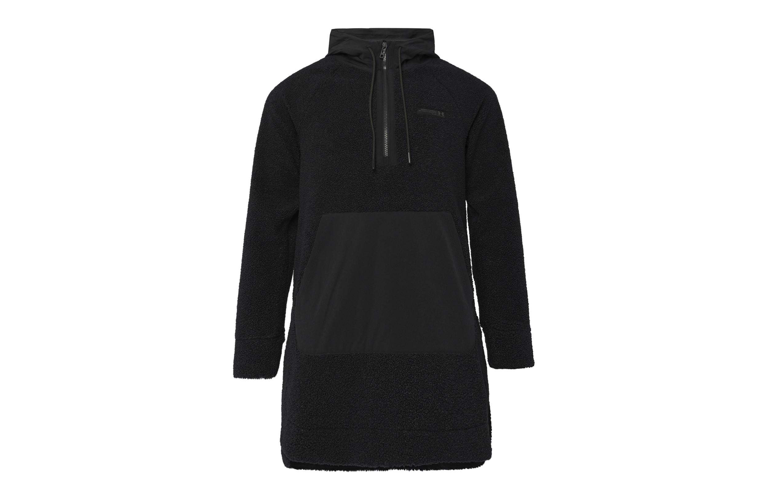Under Armour Sweatshirt Coat Women s Black 1367057-001 L