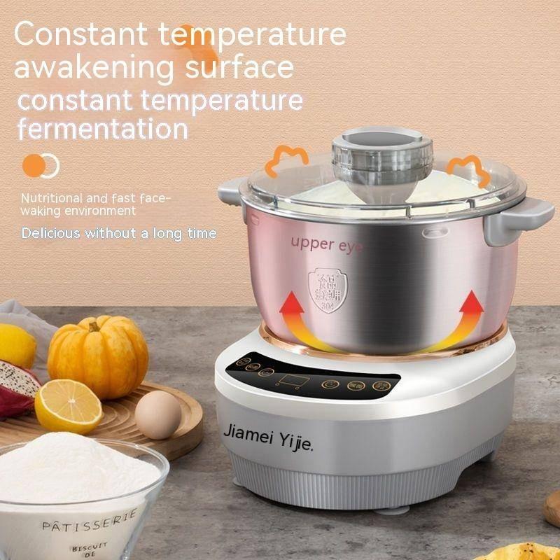 Multi Functional Dough Kneading Machine, Divine Tool (5L) Small Fully Automatic Dough Kneading Machine, Constant Temperature Fermentation Chef Machine