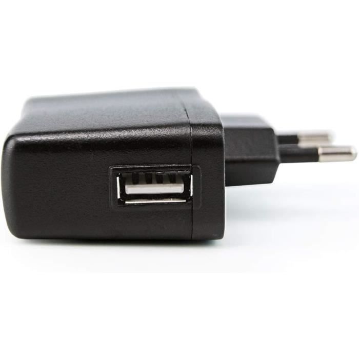 Adaptateur secteur - PRUNUS - KB-600B - 5V/1A - AC100-240V - Noir