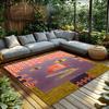 Modern Abstract Area Rug Non Slip Floor Mat Living Room Home Decor Carpet Indoor Outdoor Entryway Doormat Stylish Design