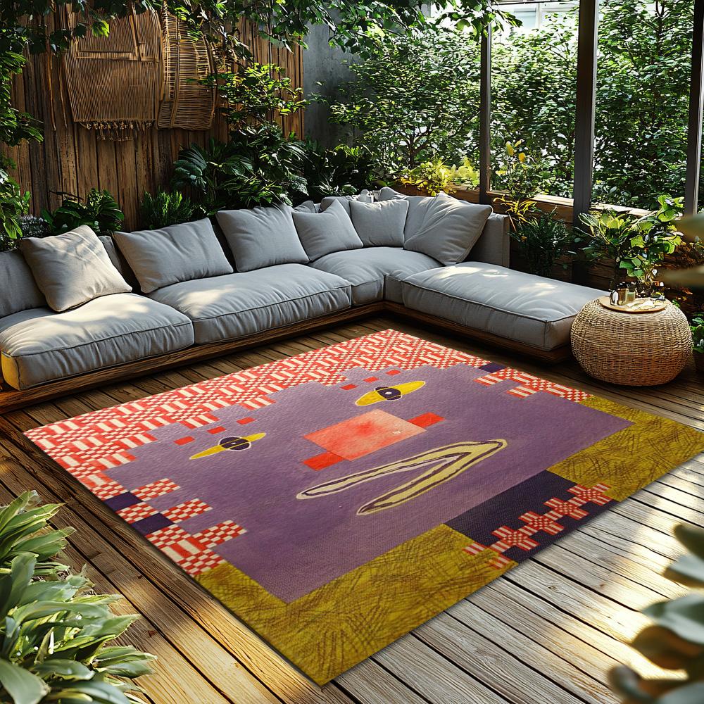 Modern Abstract Area Rug Non Slip Floor Mat Living Room Home Decor Carpet Indoor Outdoor Entryway Doormat Stylish Design