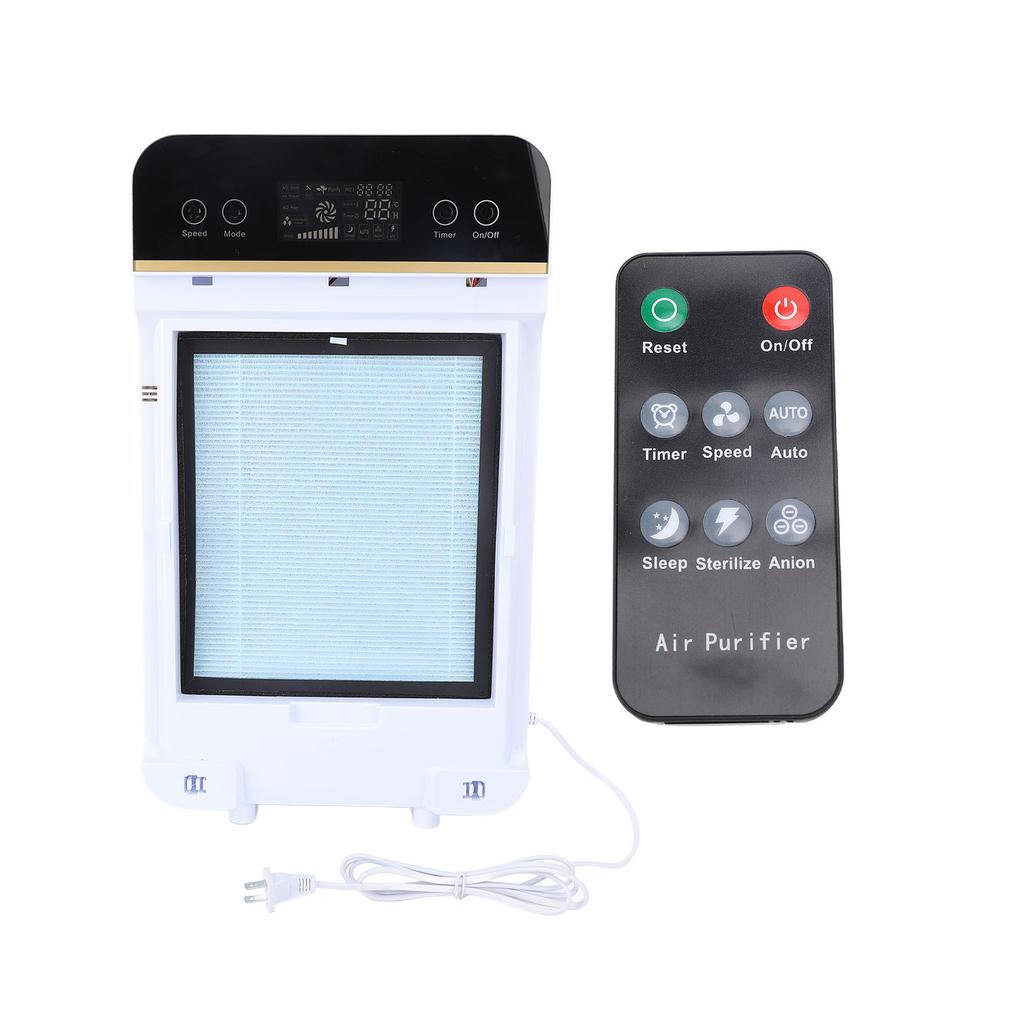 Multifunctional Air Purifier HD Touch Screen Indoor Purifier Pollen Odor Removal with Timing Sleep