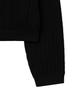 STANDARDERROR 87-Stan190 Country Oversized Color Block Lettering Knit Black
