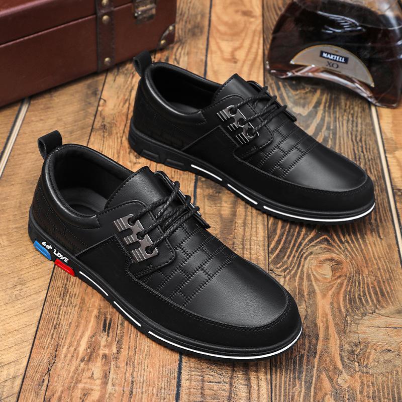 39-48large-size Shoes for Men Fashion High Quality Leather Men Shoes Trend Business Breathable Casual Men Shoes Zapatos Casuales