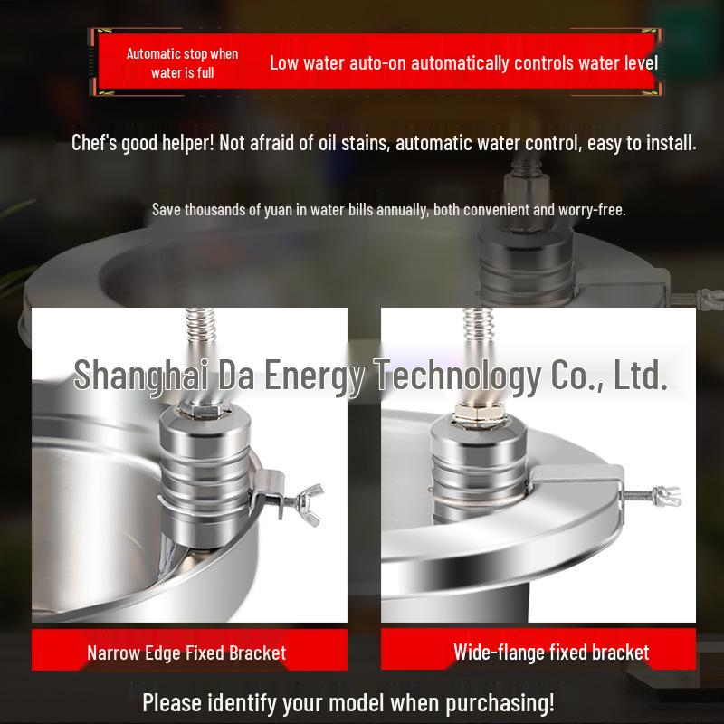 Automatic Stainless Steel Water Level Controller with Float Valve and Switch, NPT Thread