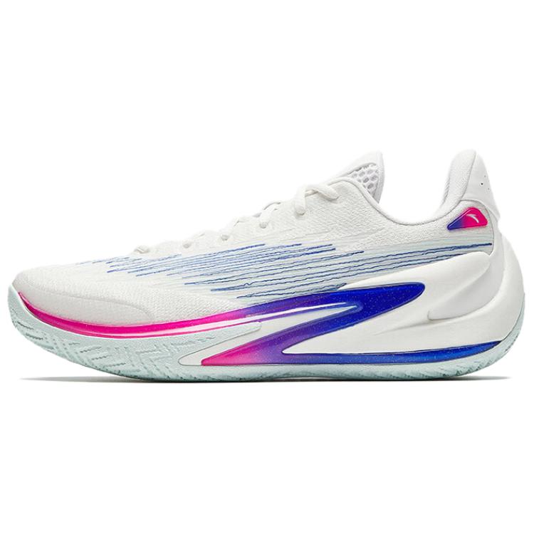 Anta Kai 2 Mentality Men Black White Cushion Basketball Sneakers 112541601-2 45