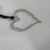 Heart Necklace: Retro Geometric Irregular Hippie Pendant Choker