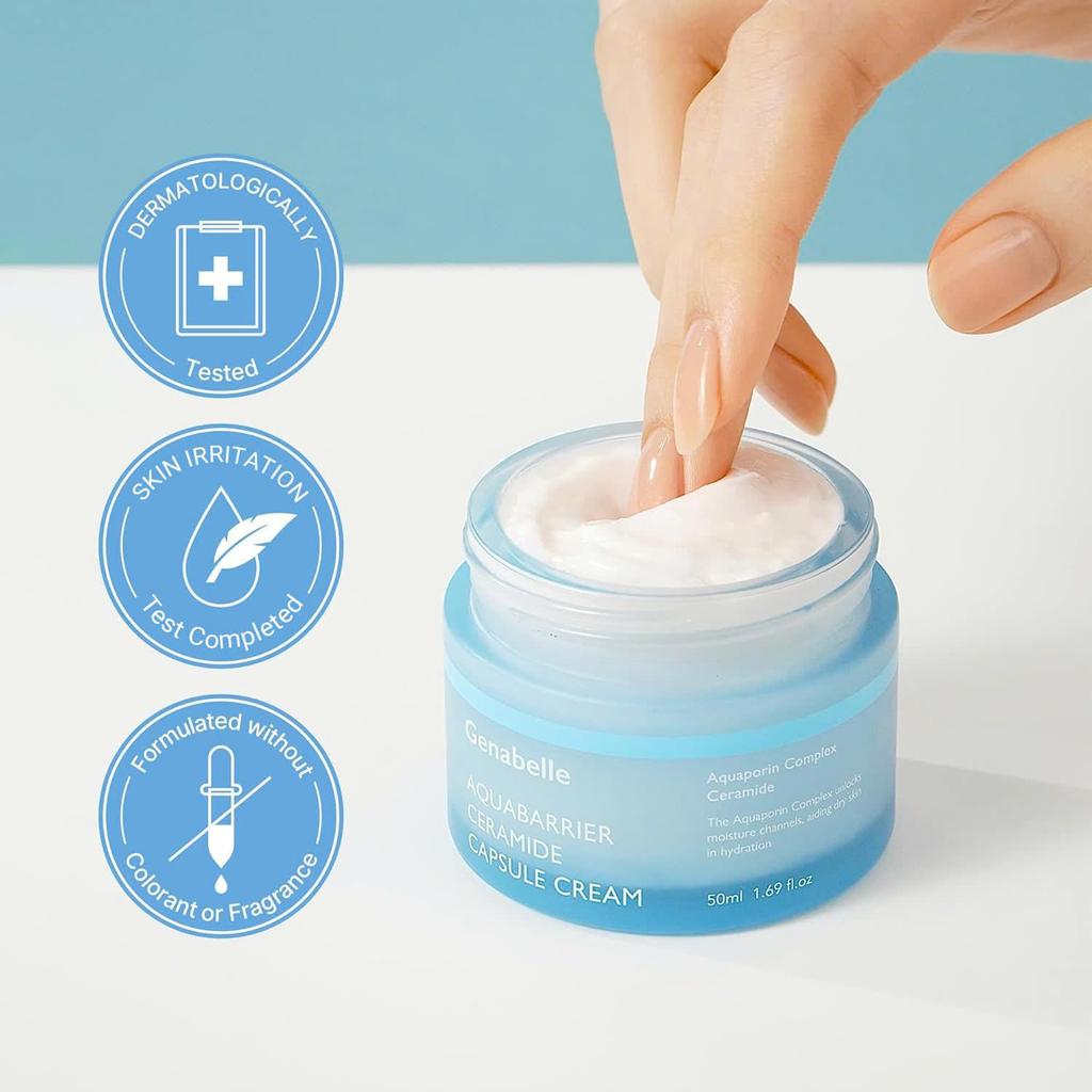 Genabelle Aquabarrier Krem Kapsułkowy z Ceramidami 50ml