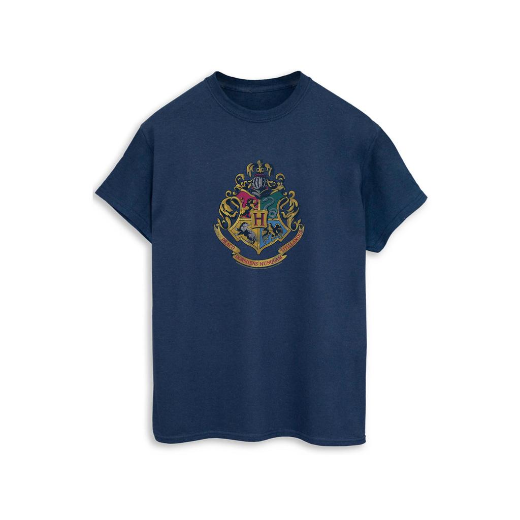 HARRY POTTER Mens Hogwarts Cotton T-Shirt
