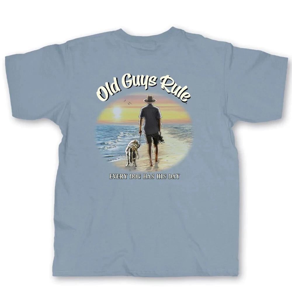New OLD GUYS RULE T Shirt EVERY DOG HAS HIS DAY XL