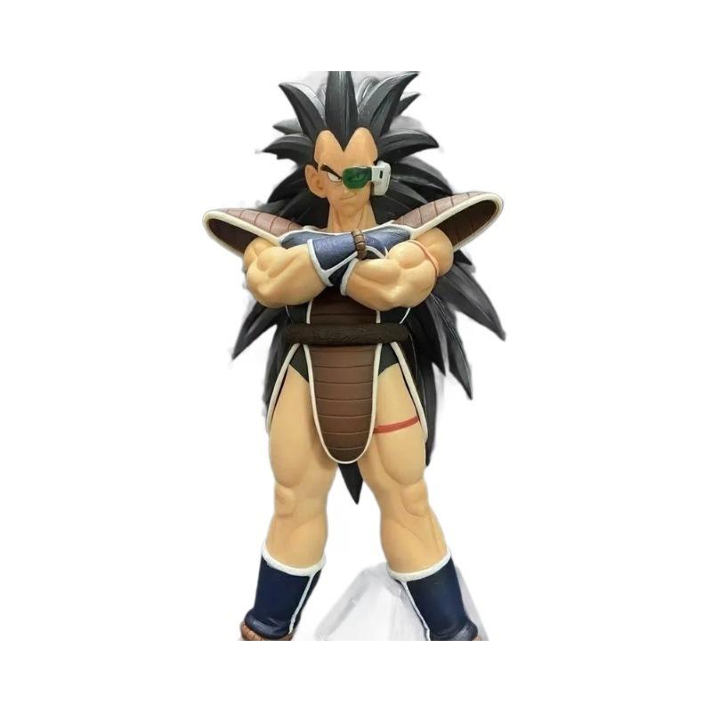 Dragon Ball Z Anime Figures Gk Raditz Super Saiyan Goku Brother Standing Combat Suit Desk Decoration Statue Ornament Toys Gifts