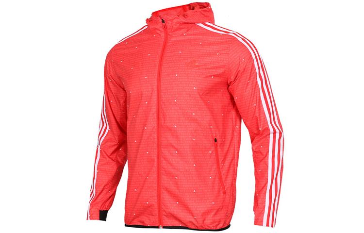 Adidas Jackets Men s Red Hooded Moderate Other DW4623 XXL