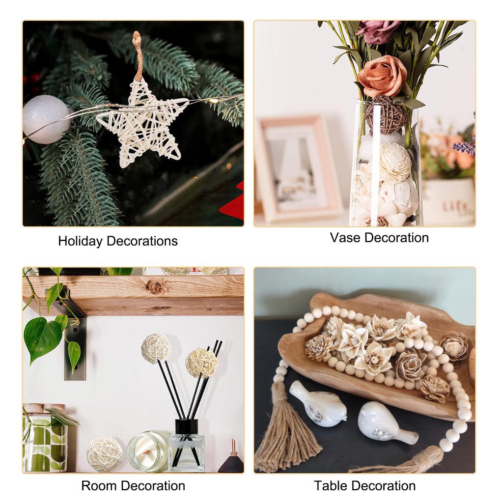 Primary Color Flower Shape No Fire Aromatherapy Rattan For Reed Diffuser Replacement Home Bathroom Decoration