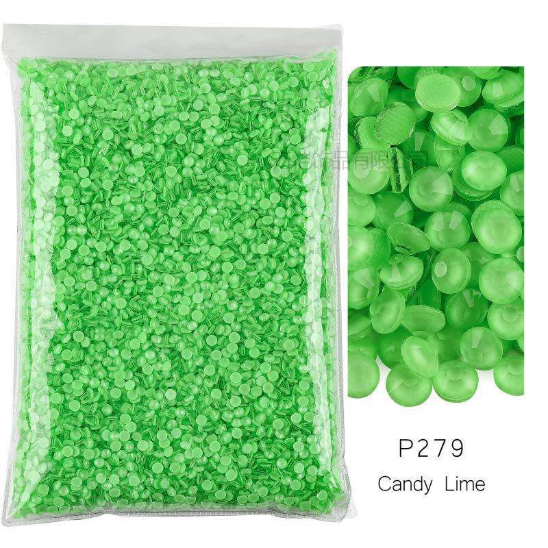 Large Packaging Uniform Glass Imitation Austrian Hot Diamond, Hot Melt Adhesive Bottom Diy Clothing Shoes And Hats Jewelry Rhinestone